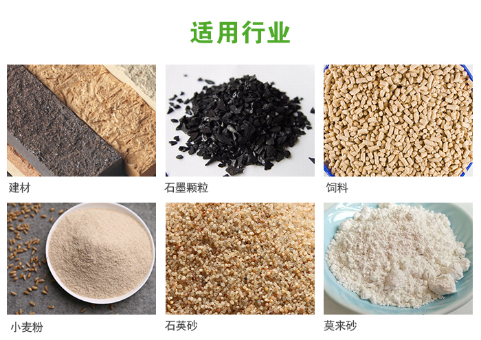 高頻振動(dòng)篩主要用于化工，建材，石墨顆粒，飼料，小麥粉，石英砂，豆?jié){，果汁等各種物料的干法、濕法篩分、分級(jí)、脫水，過濾。